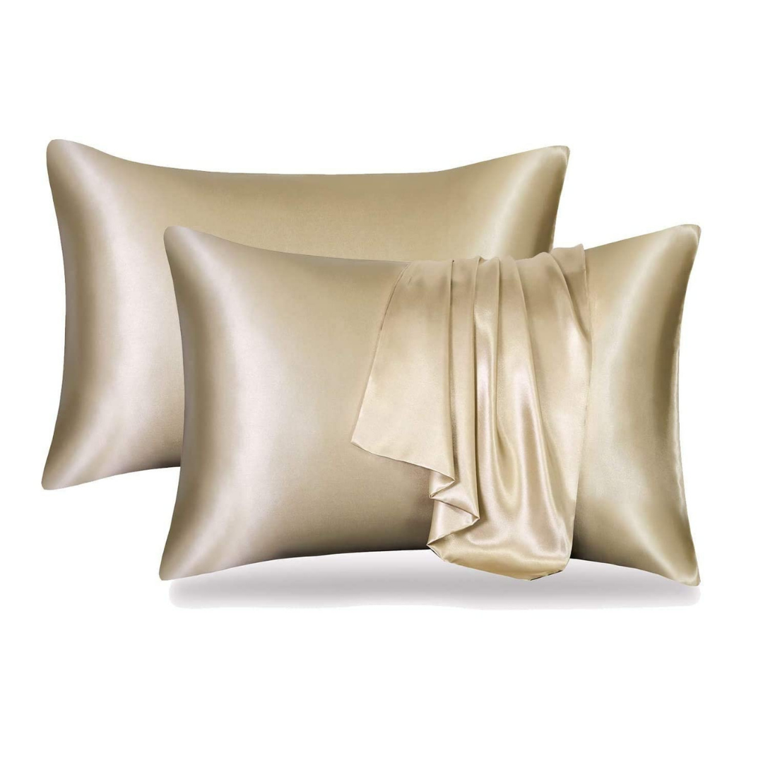 Silky Satin Pillow Cases (Pair)