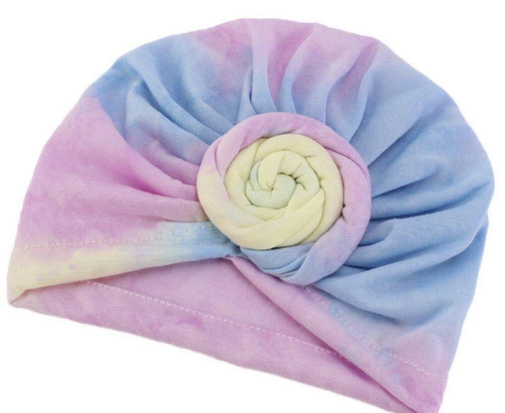 Tie Dye Baby Head Wrap