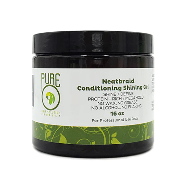 PureO Natural NEATBRAID CONDITIONING SHINING GEL - Canada wide beauty  supply online store for wigs, braids, weaves, extensions, cosmetics, beauty  applinaces, and beauty cares