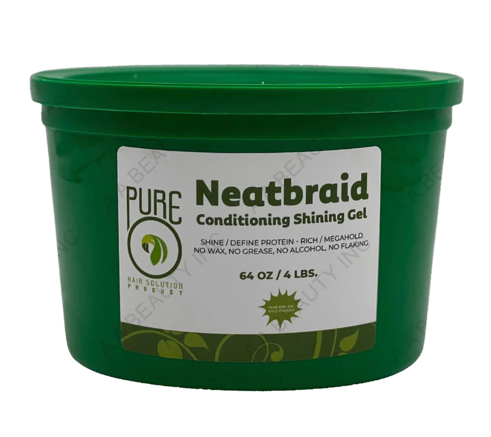 Pure Natural Neatbraid Conditioning Shining Gel, 8 oz Ingredients